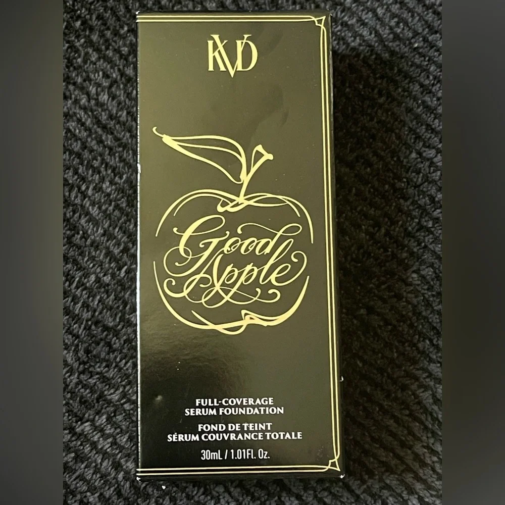 KVD Good Apple Tan 076 Full-Coverage Transfer-Proof Serum Foundation